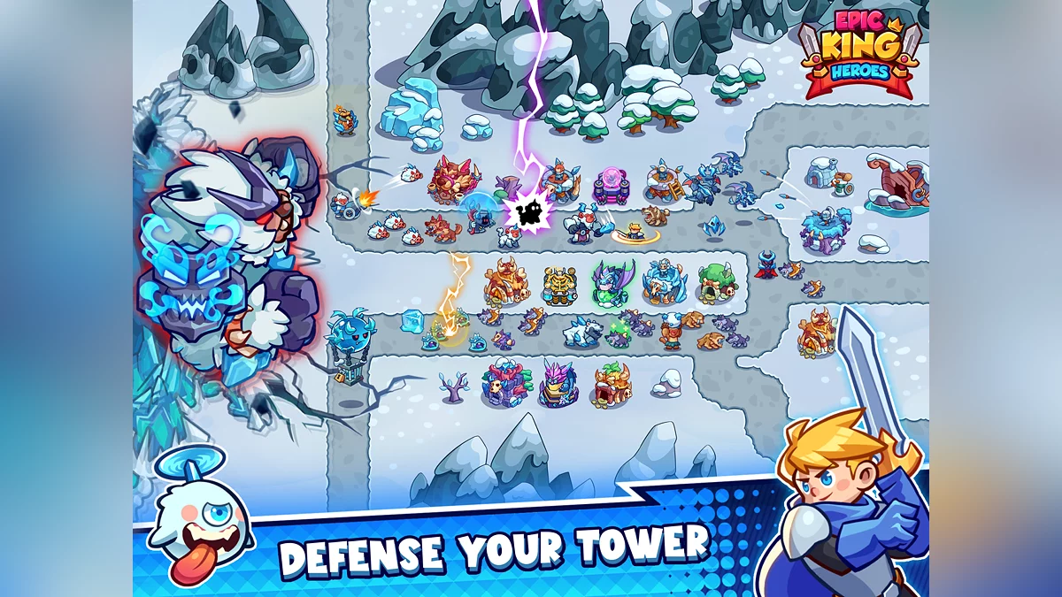 Скриншоты из Epic King Heroes: Classic TD