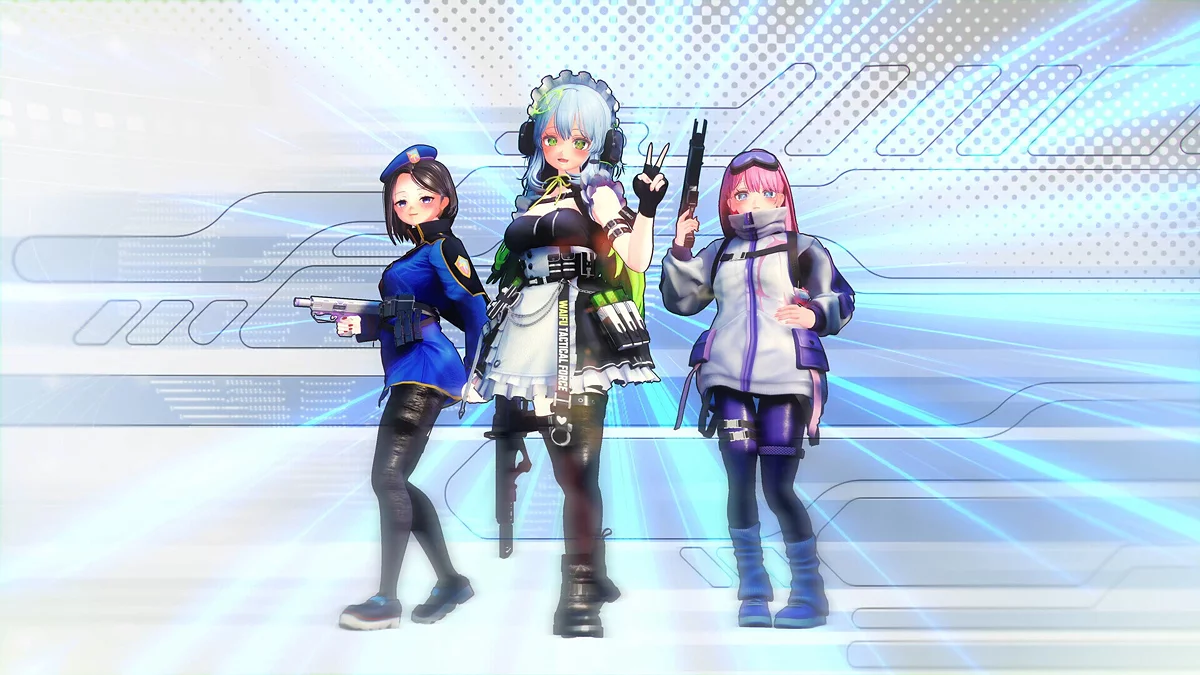 Арт из WTF: Waifu Tactical Force