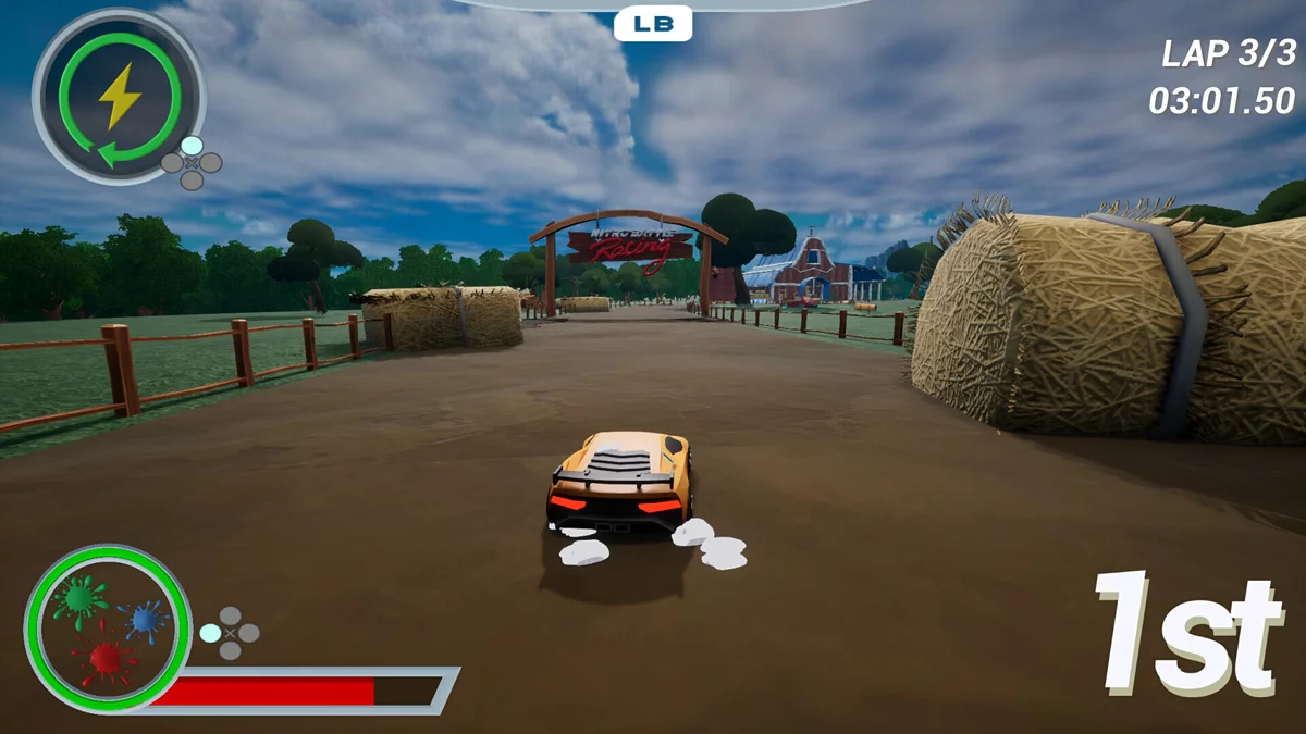 Скриншоты из Nitro Battle Racing