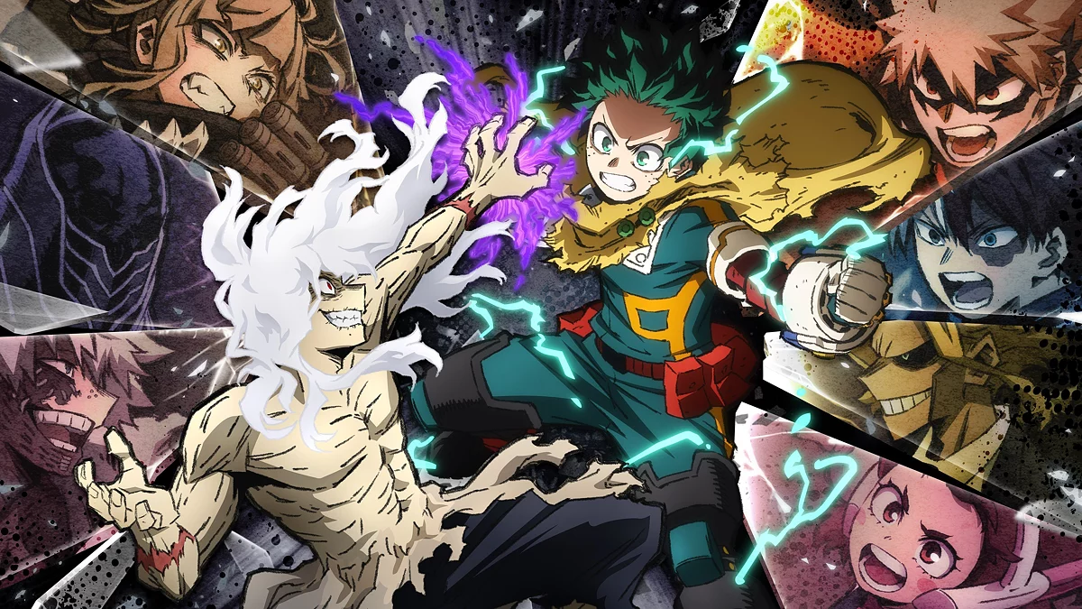 Арт из My Hero Academia: All's Justice