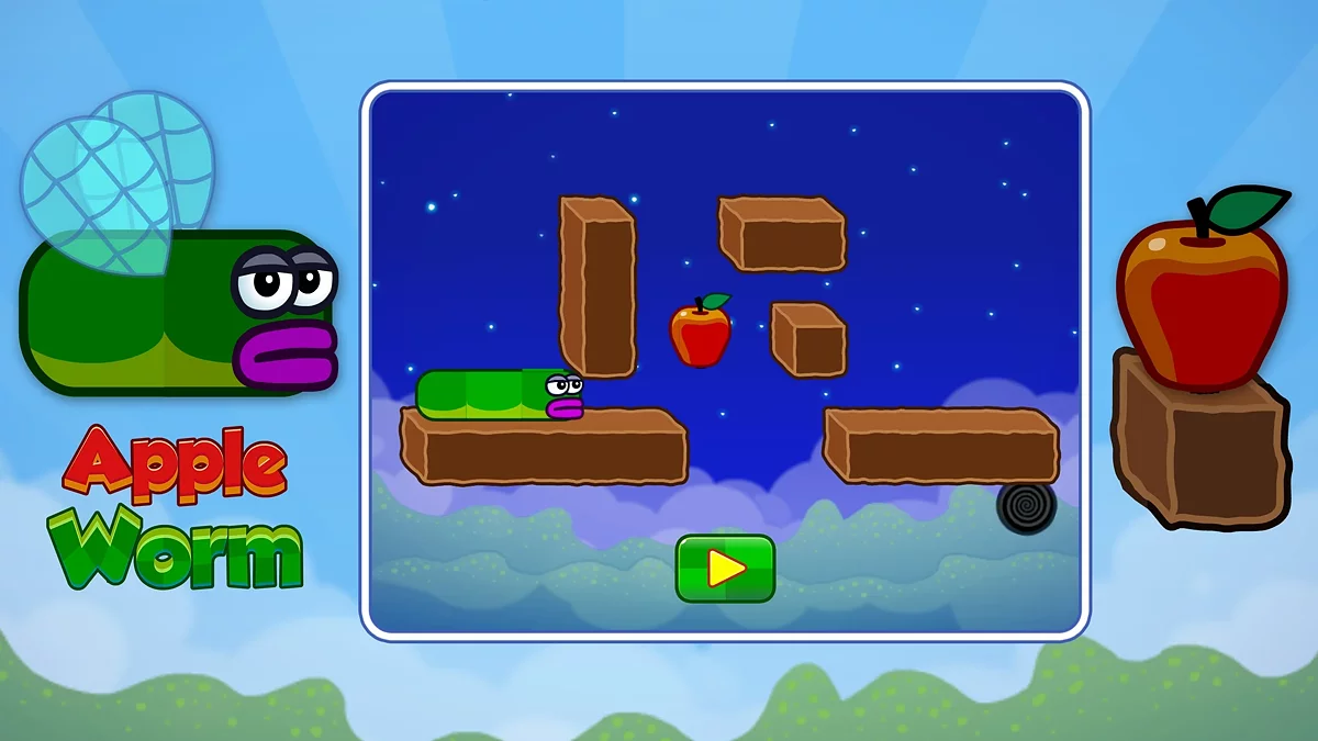 Скриншоты из Apple Worm: Logic Puzzle