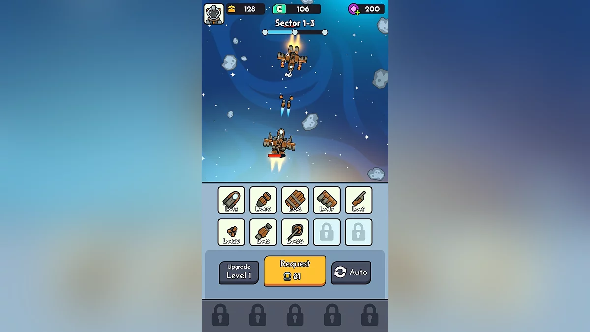 Скриншоты из Idle Space - Crafting Pirates