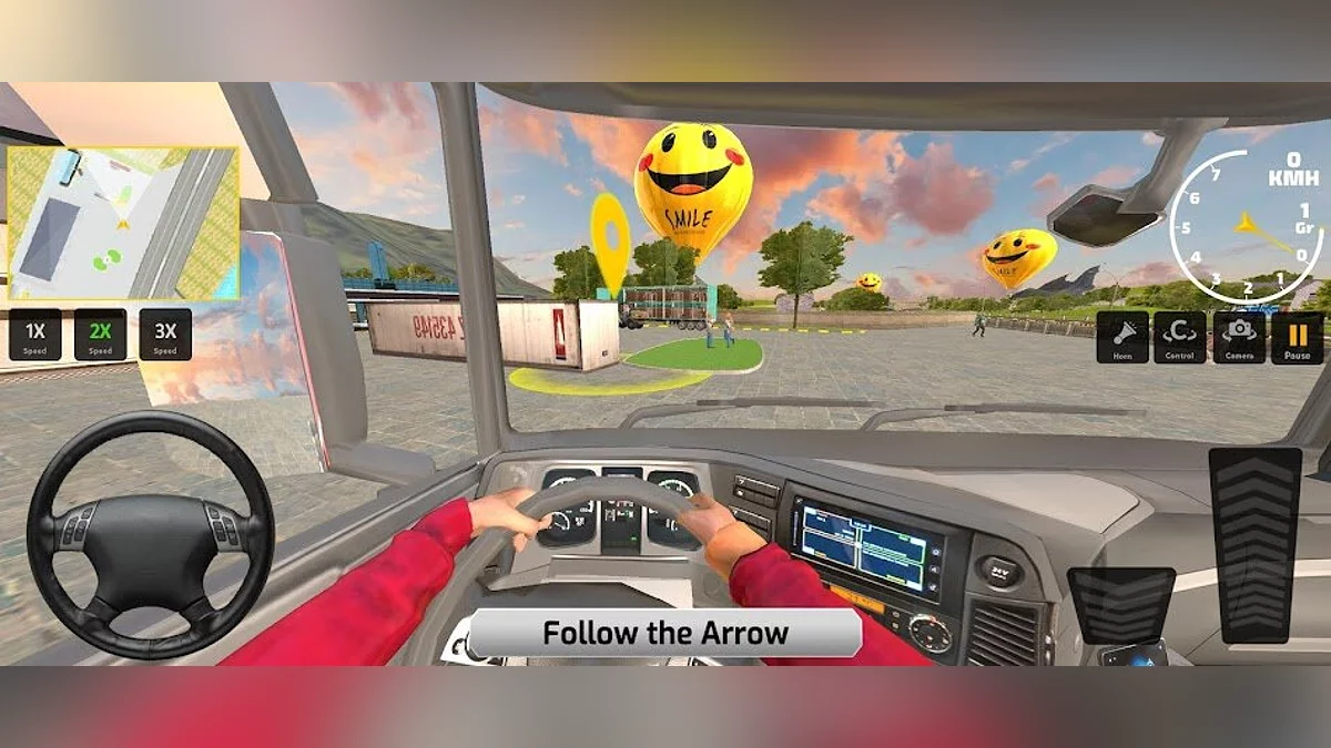 Скриншоты из European Truck Driving Game