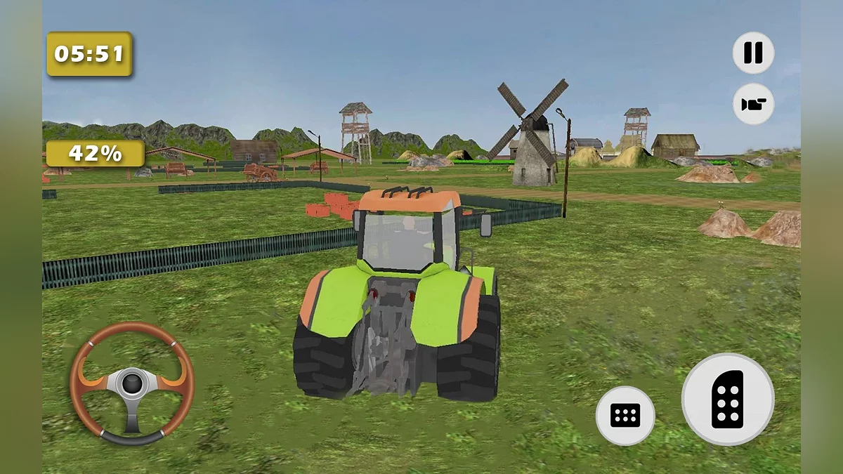 Скриншоты из Tractor Driving 3d Farming Sim