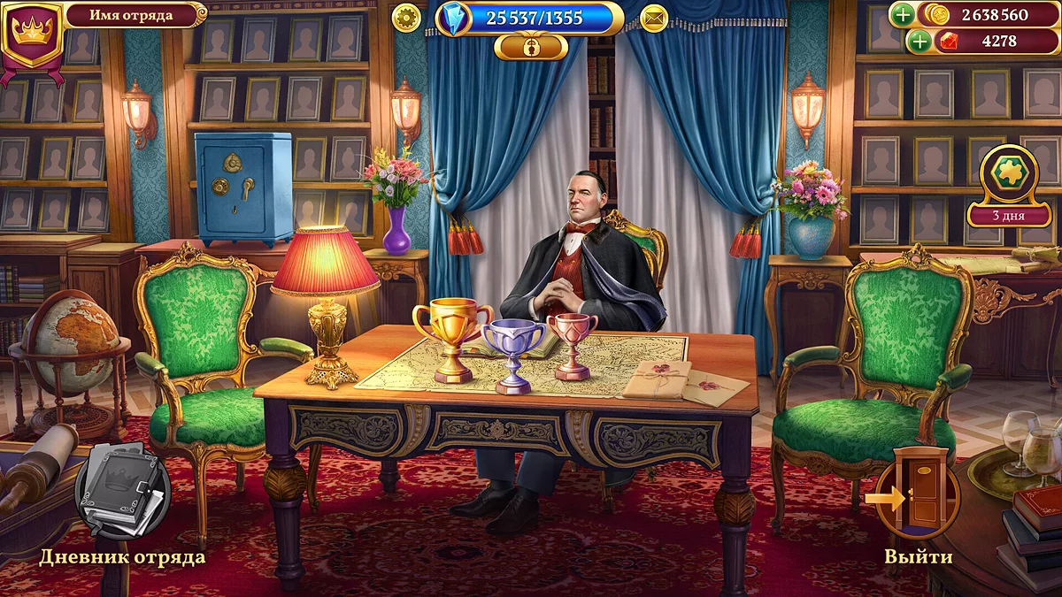Скриншоты из Sherlock: Hidden Object & Match-3 Mystery