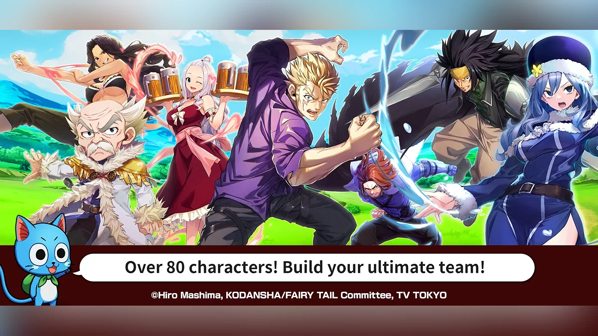 Скриншоты из Fairy Tail: Wizard Chronicle