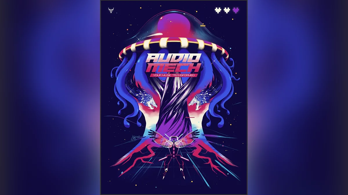 Арт из Audiomech: your music transformed