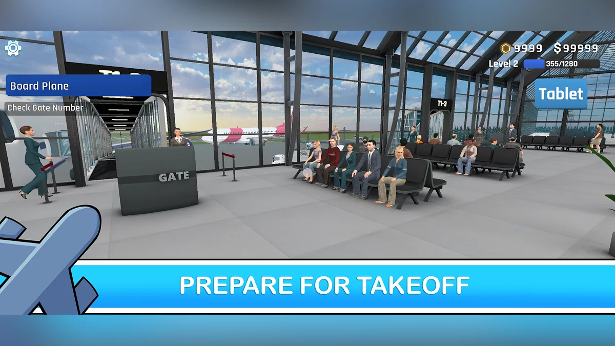 Скриншоты из Cabin Crew Simulator