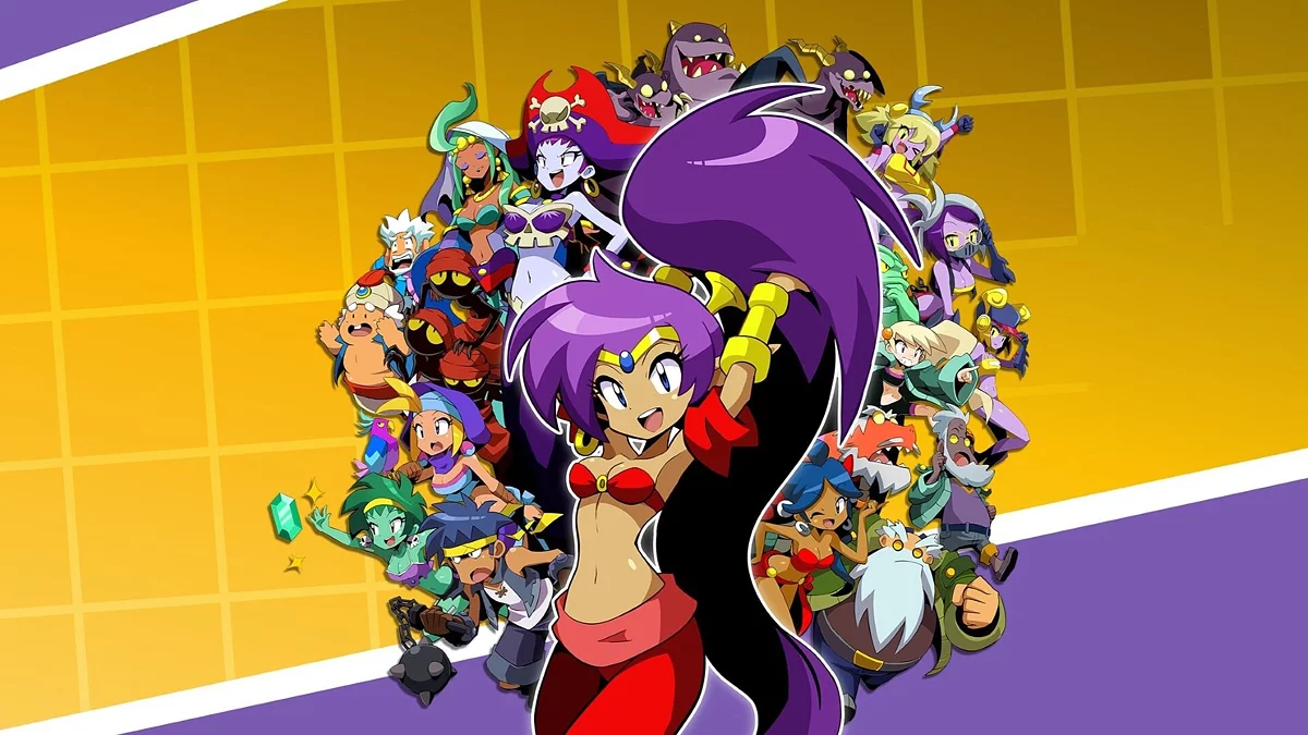 Арт из Shantae Advance: Risky Revolution