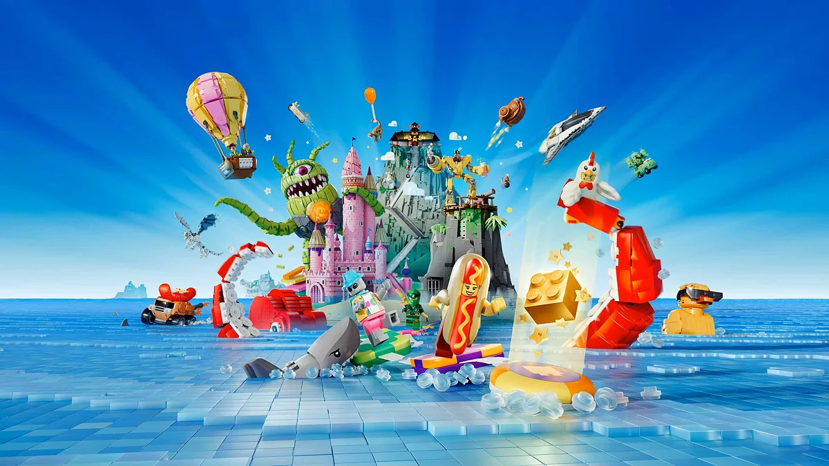 Арт из LEGO Party!