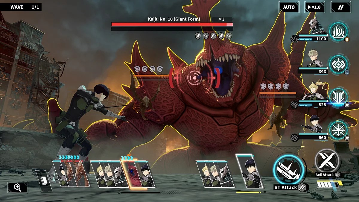 Скриншоты из KAIJU NO. 8 THE GAME