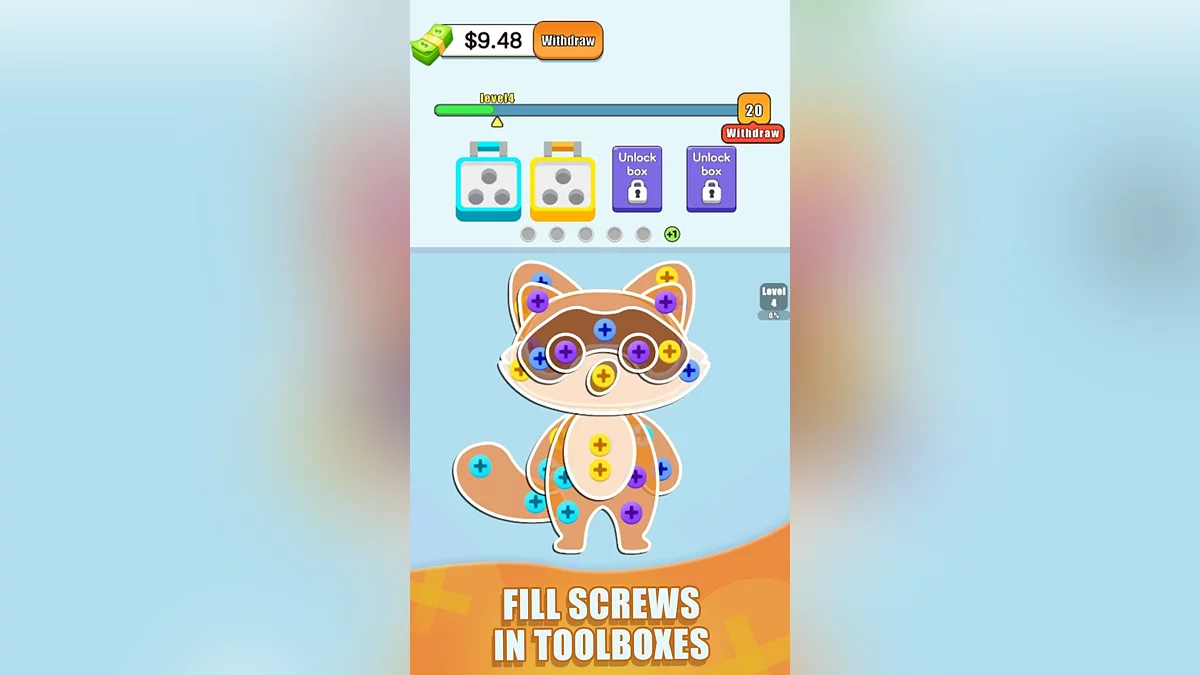 Скриншоты из Screw Puzzle Relax