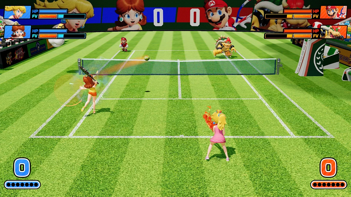 Скриншоты из Mario Tennis Fever