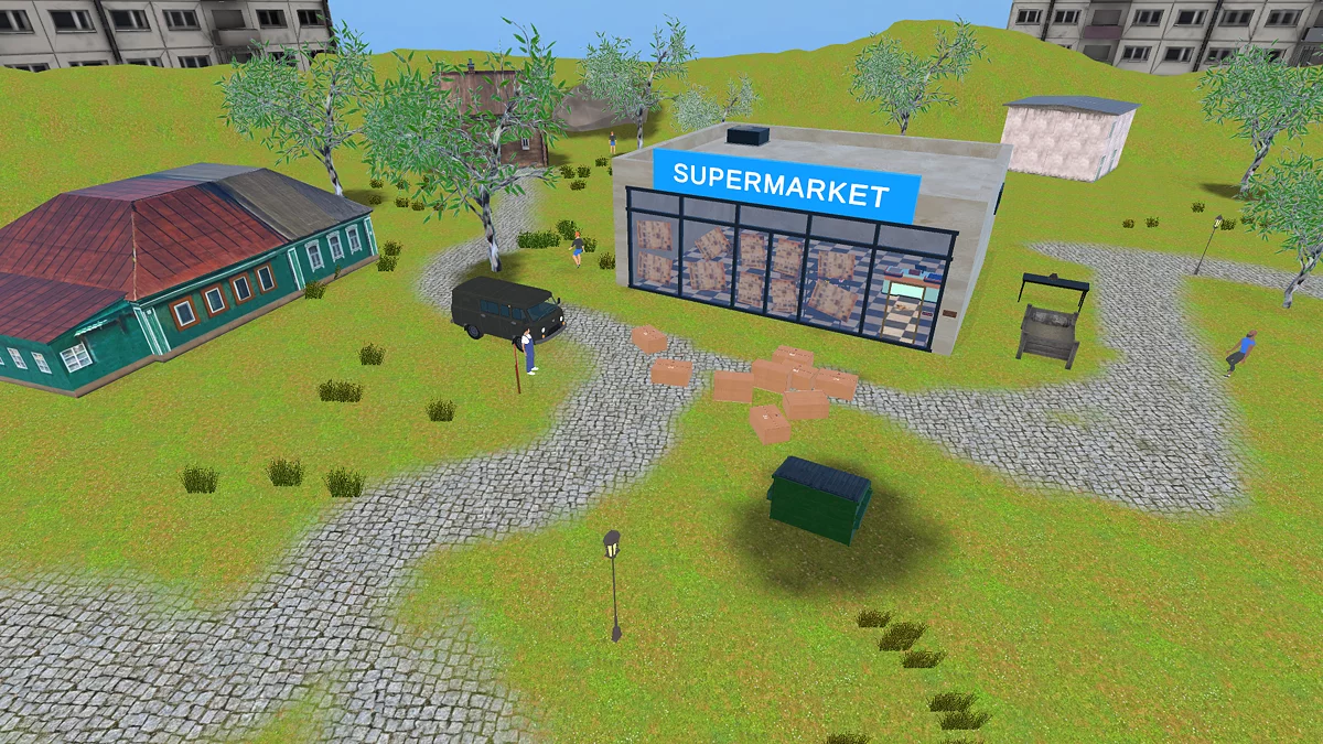 Скриншоты из Supermarket - Russian Village