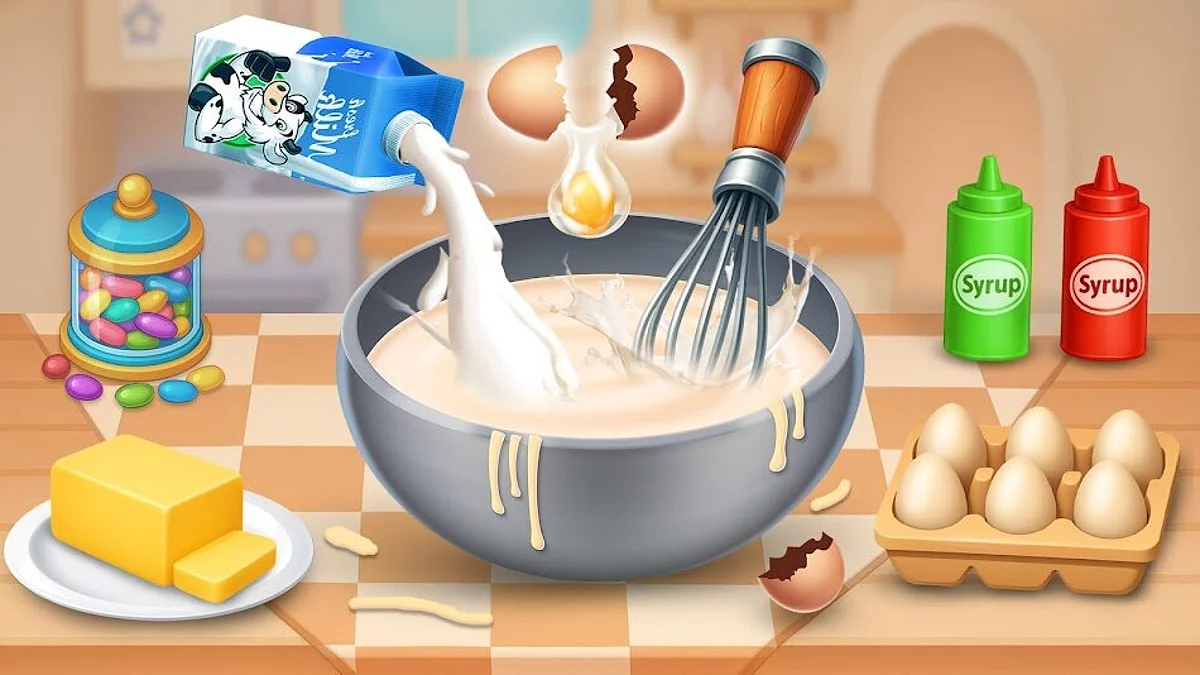 Скриншоты из Cake Maker Baking Cake Games
