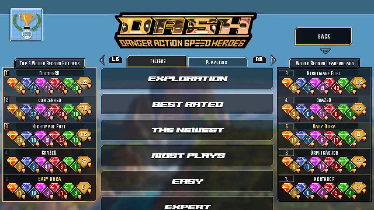 Скриншоты из DASH: Danger Action Speed Heroes
