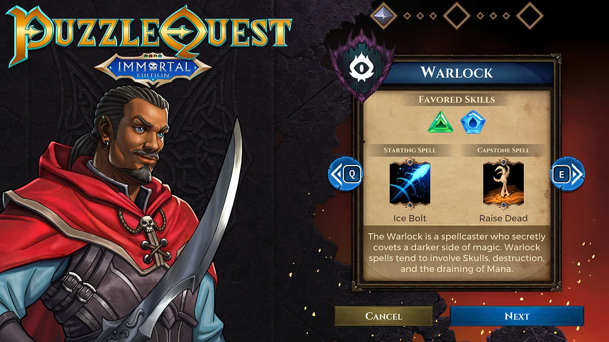 Скриншоты из Puzzle Quest: Immortal Edition