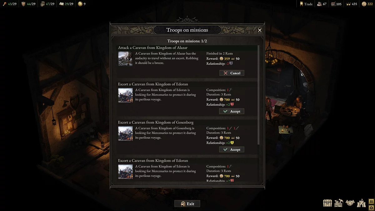 Скриншоты из Wartales - Contract: The Fief