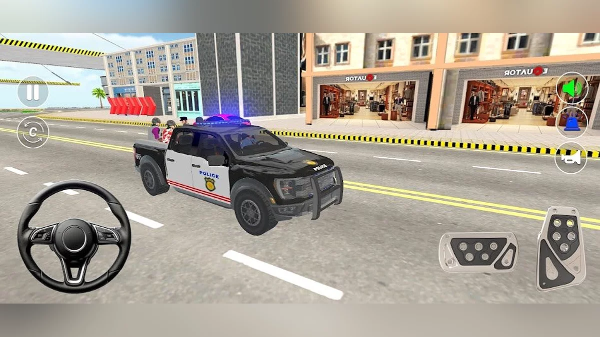 Скриншоты из City Police Officer Car Game