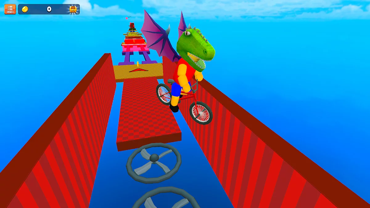 Скриншоты из Obby the Bike Rider