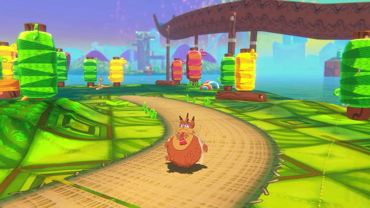 Скриншоты из Bubsy 4D