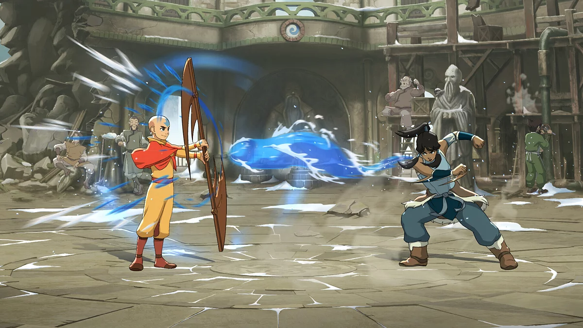 Скриншоты из Avatar Legends: The Fighting Game