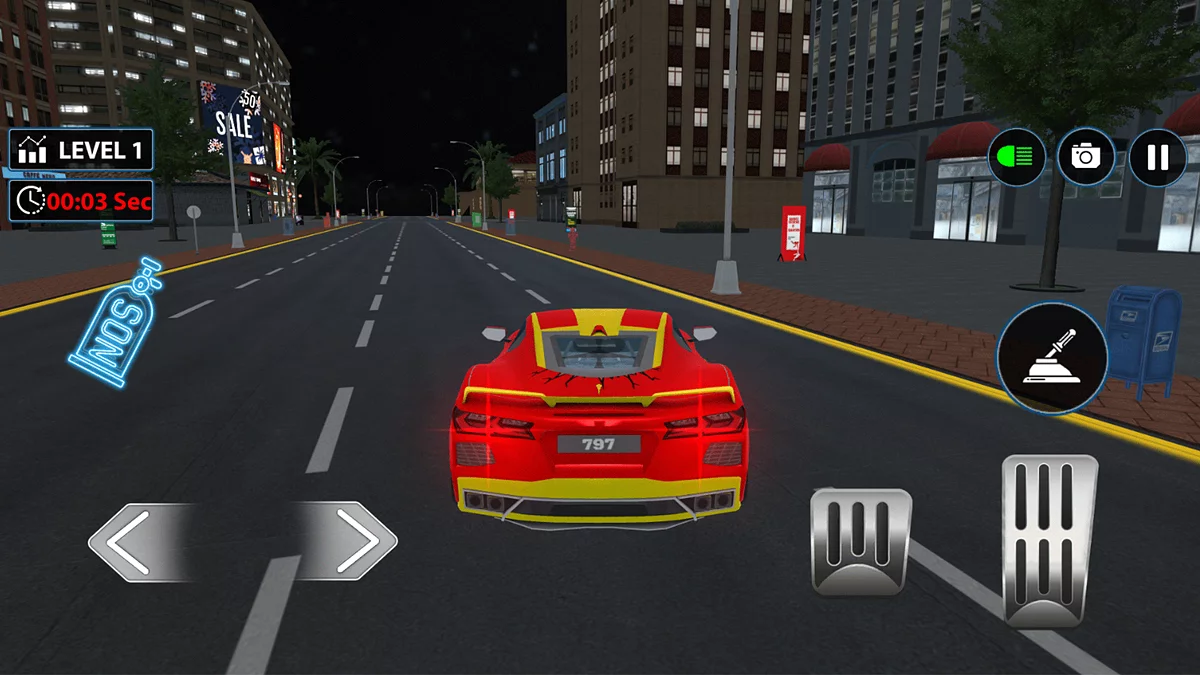 Скриншоты из Extreme Car Racing Legends 3D