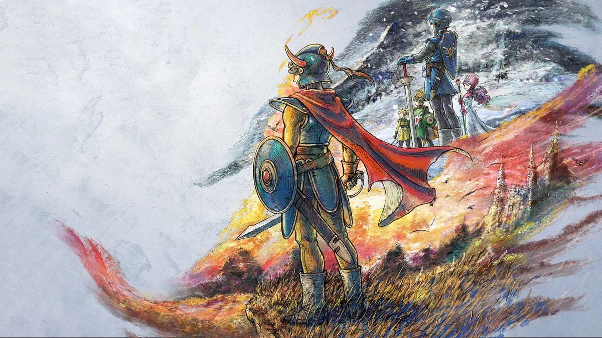 Арт из Dragon Quest 1 & 2 HD-2D Remake