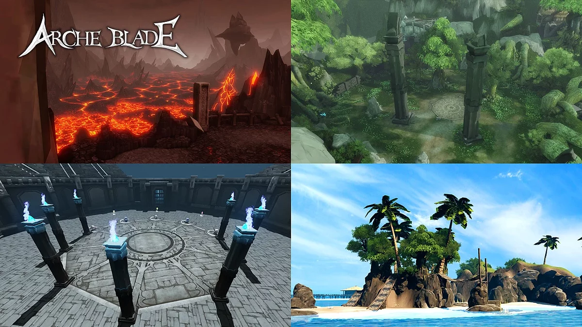 Скриншоты из ArcheBlade