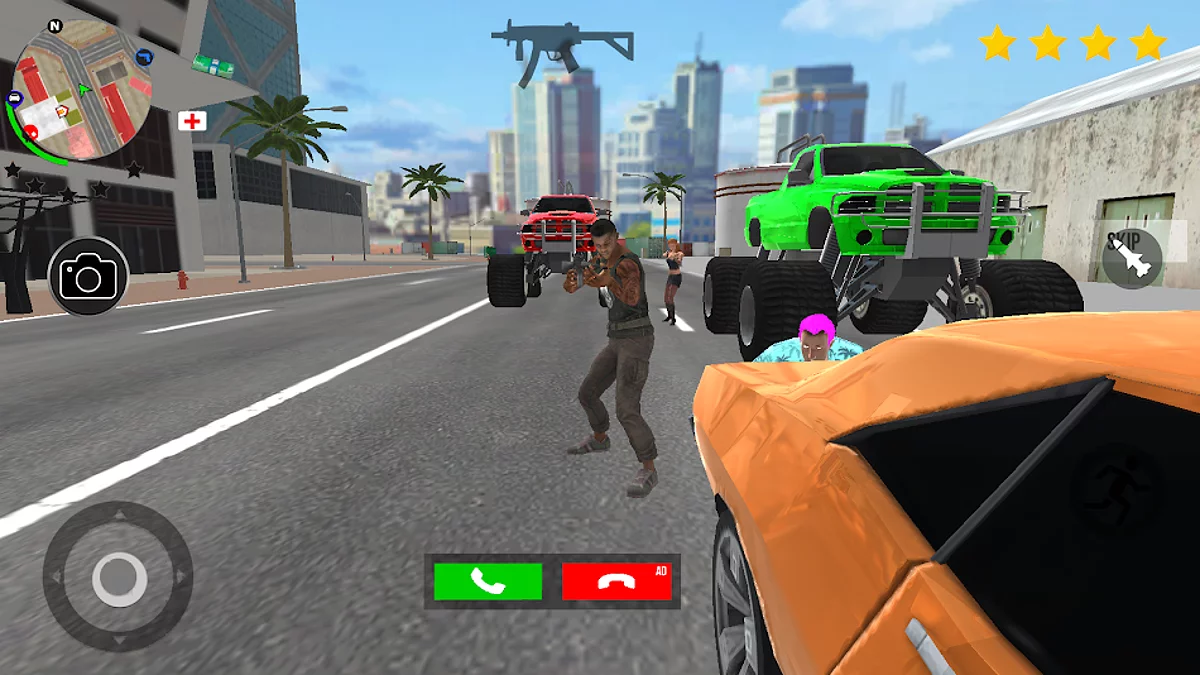 Скриншоты из Gangster Mafia Crime City Game