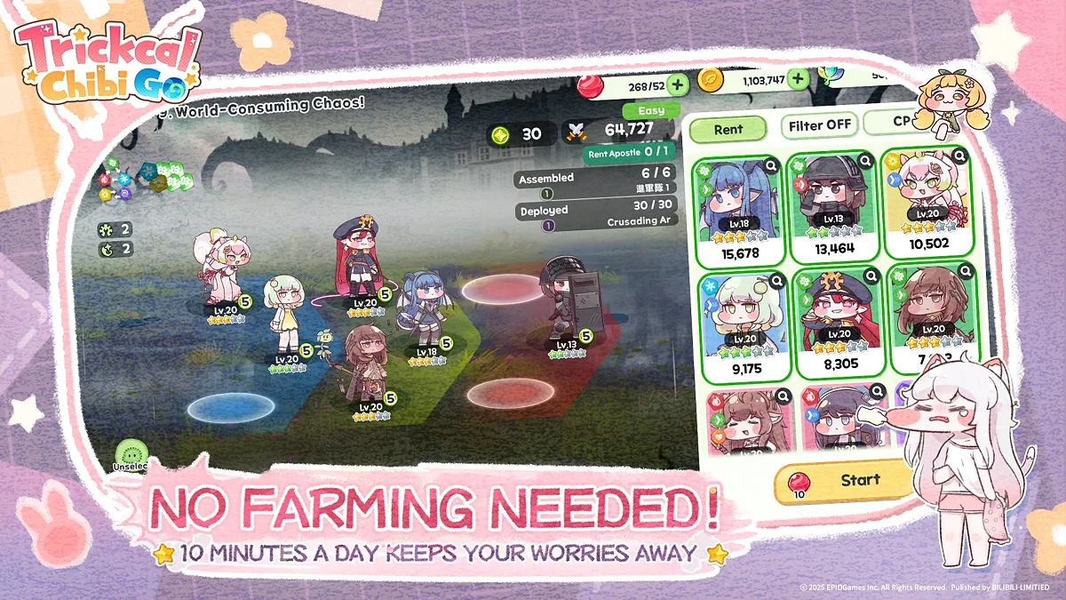 Скриншоты из Trickcal:Chibi Go