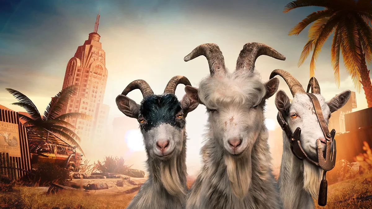 Арт из Goat Simulator 3 – Baadlands: Furry Road