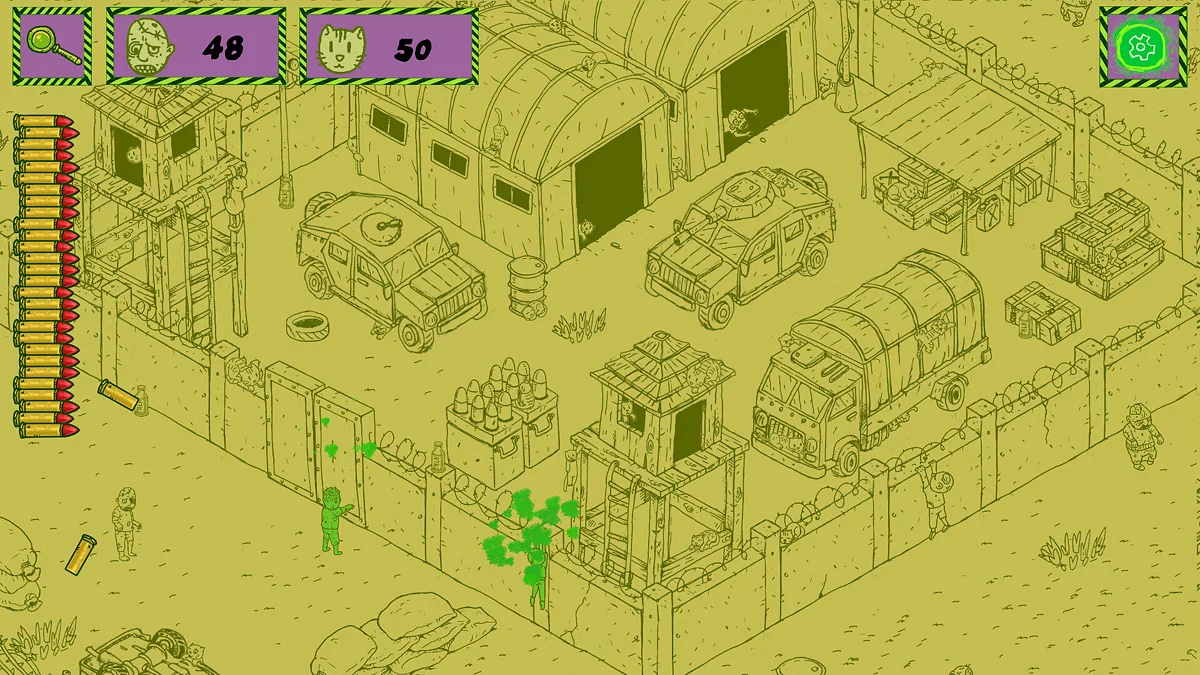 Скриншоты из Hidden Cats vs Zombies 2