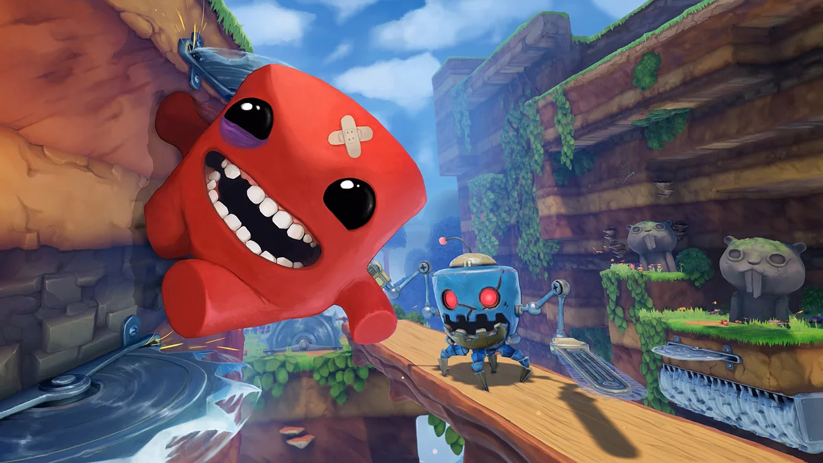 Арт из Super Meat Boy 3D