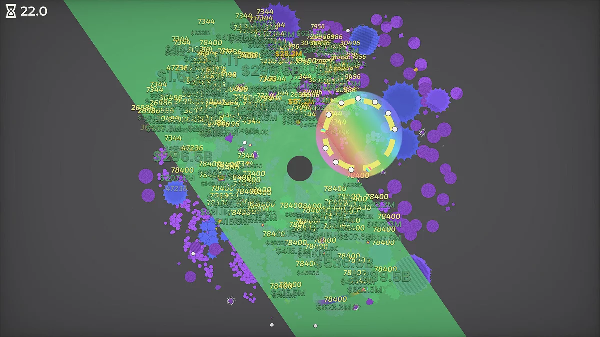 Скриншоты из A Game About Feeding A Black Hole