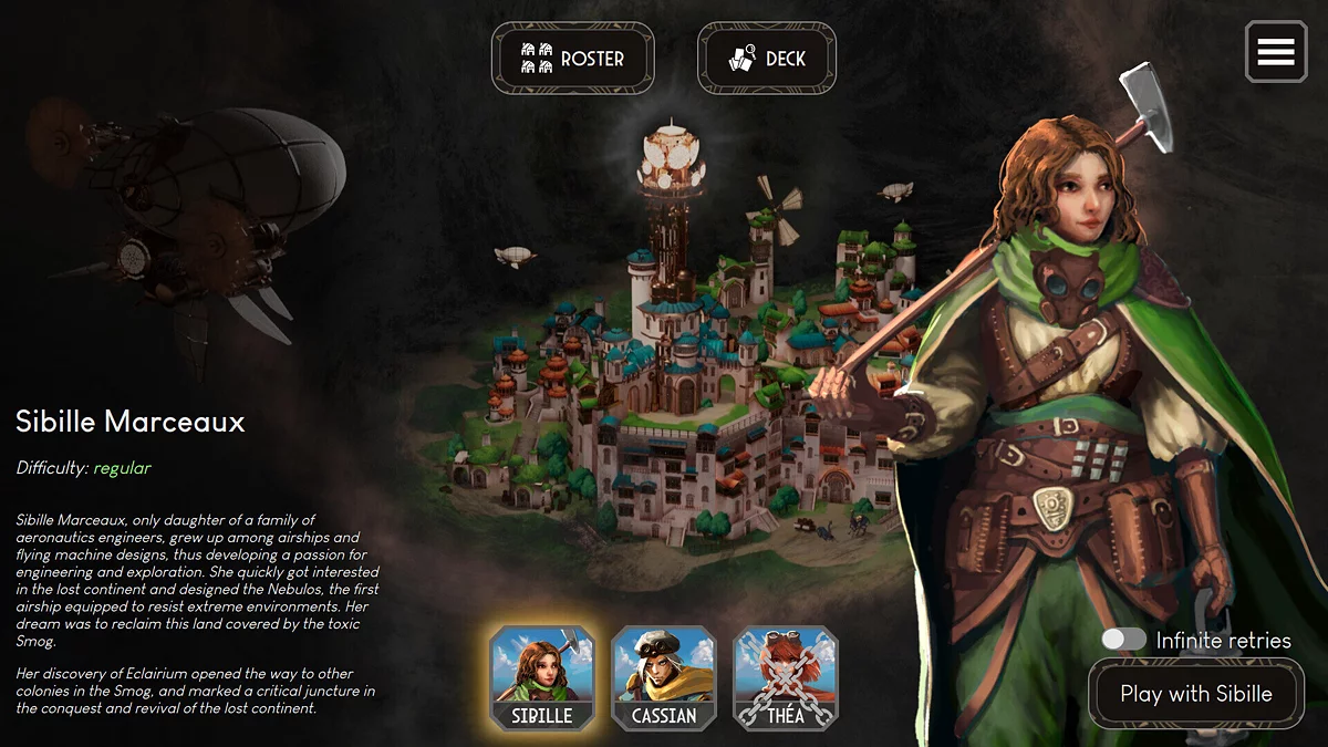 Скриншоты из Dawnmaker