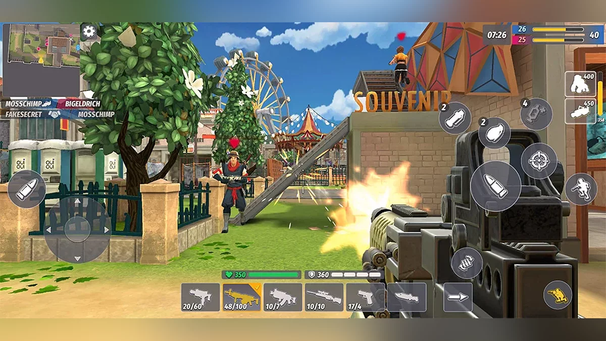 Скриншоты из Contra Guns: TPS и PvP