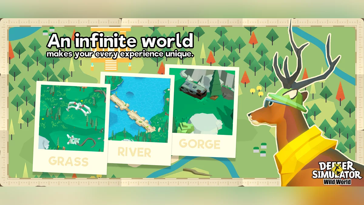 Скриншоты из DEEEER Simulator: Wild World