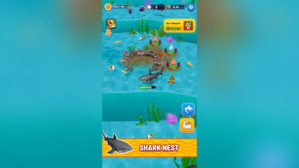 Скриншоты из Shark Evolution: Ocean Eater