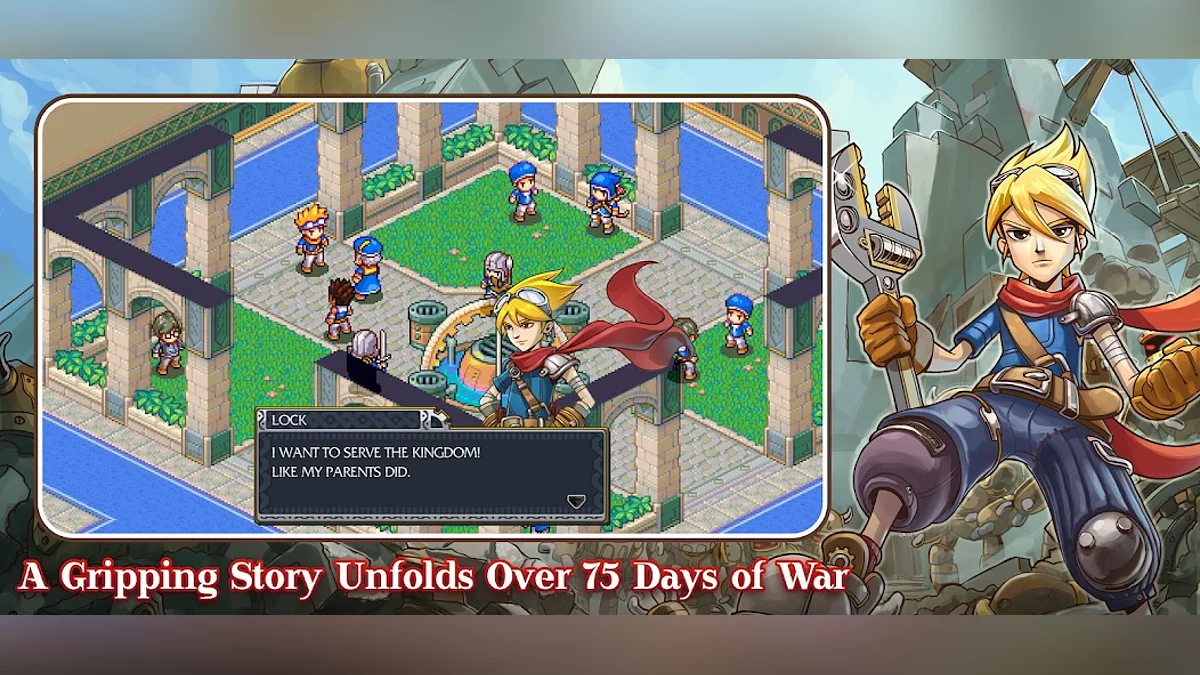 Скриншоты из Crunchyroll: Lock's Quest