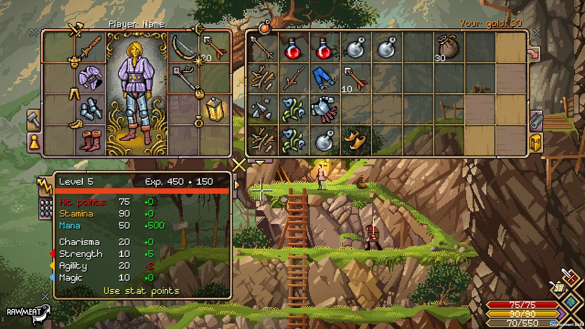 Скриншоты из Scribe RPG