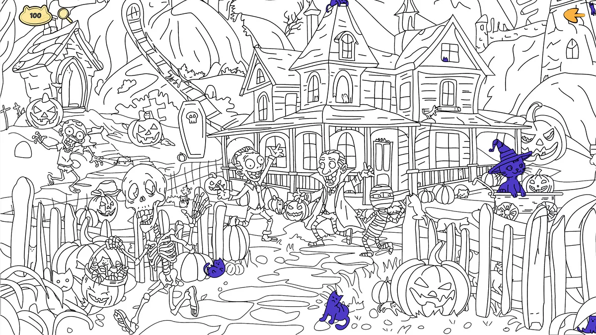Скриншоты из Halloween Filled With Cats