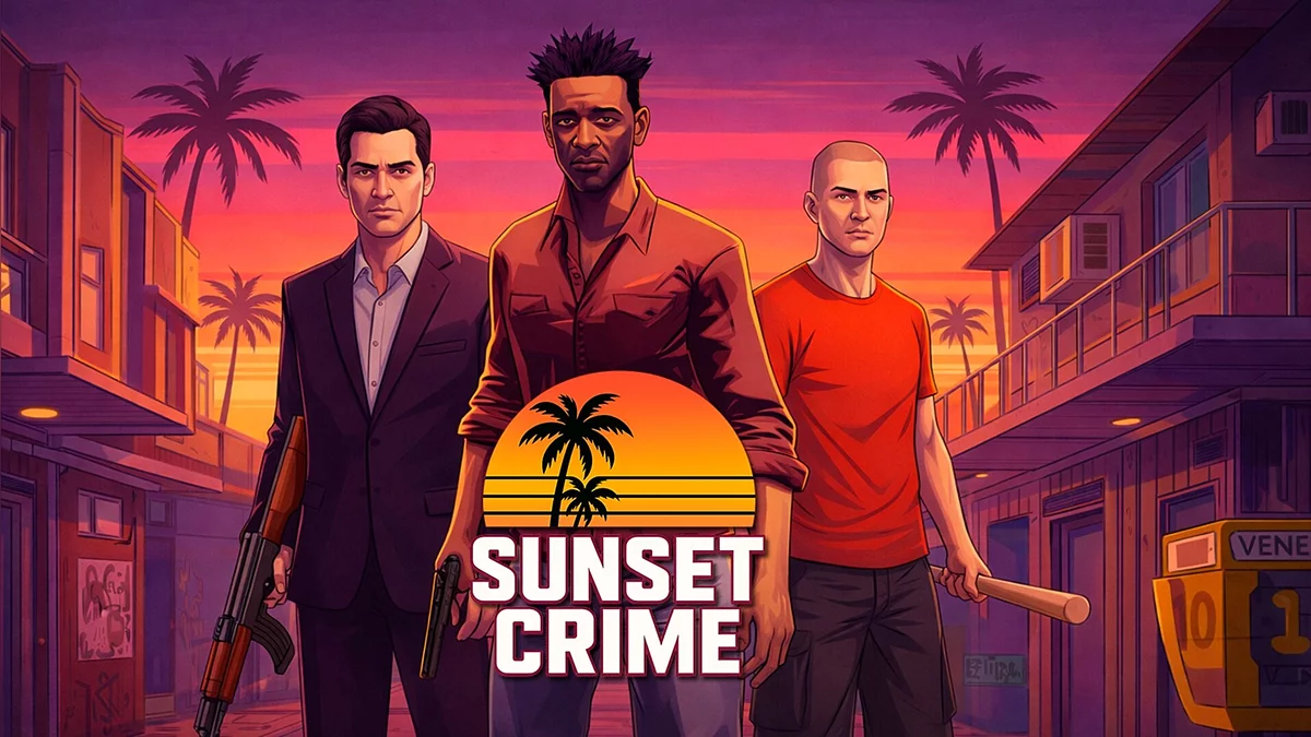 Арт из Sunset Crime
