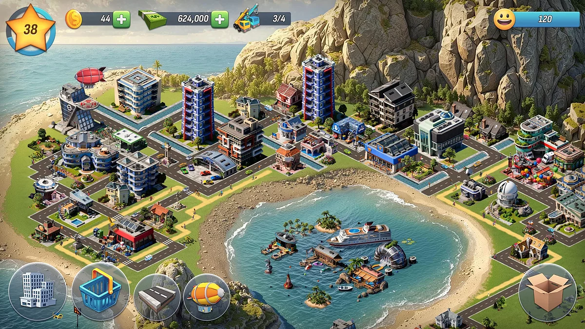 Скриншоты из City Island 5: Deluxe Go Build