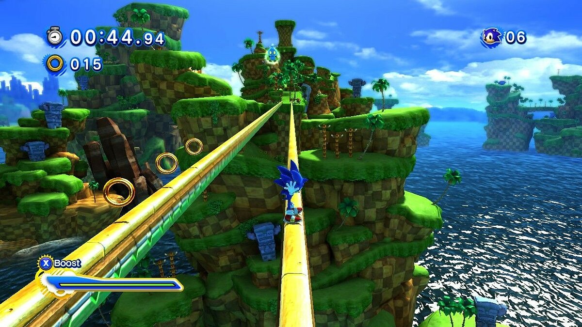 В Sonic Generations нет звука