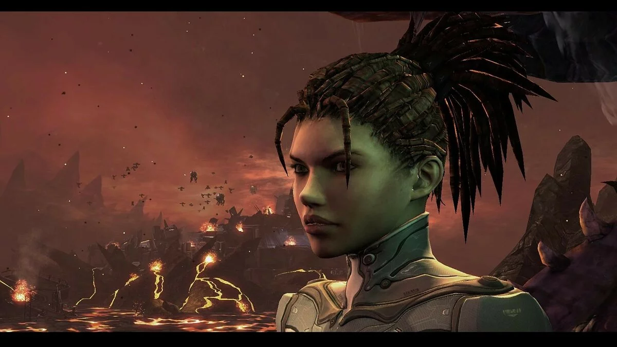 Скриншоты из StarCraft 2: Heart of the Swarm / Картинка 102