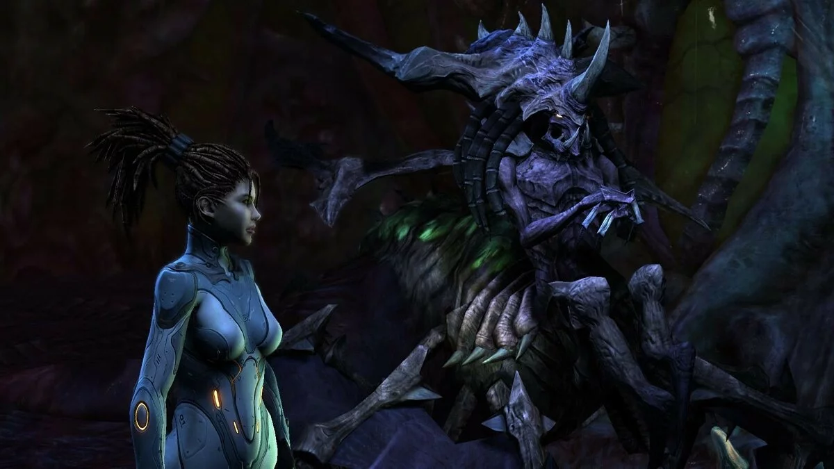 Скриншоты из StarCraft 2: Heart of the Swarm / Картинка 145
