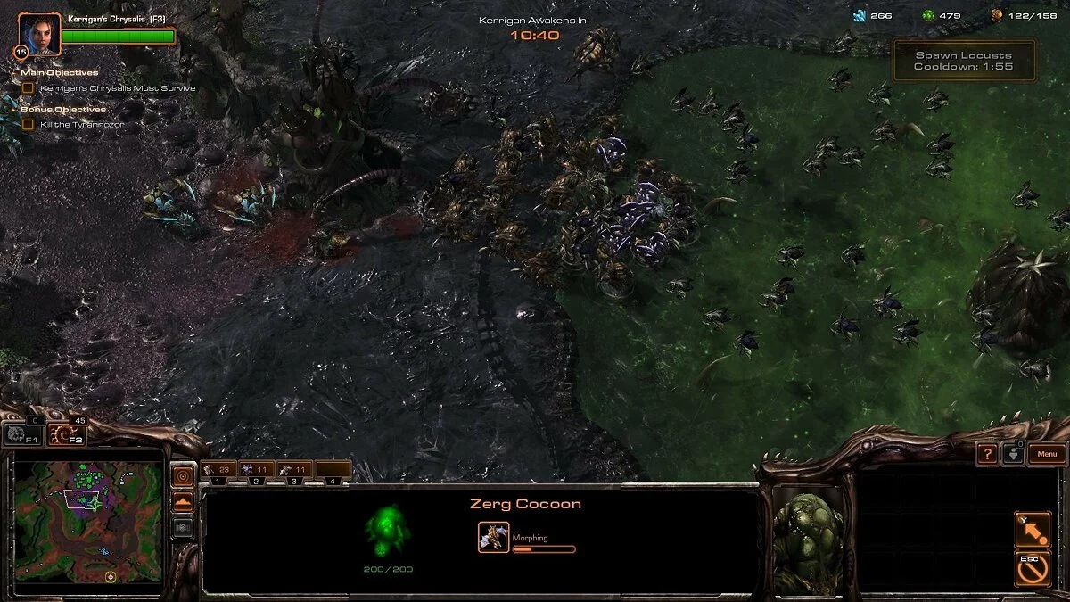 Скриншоты из StarCraft 2: Heart of the Swarm / Картинка 261