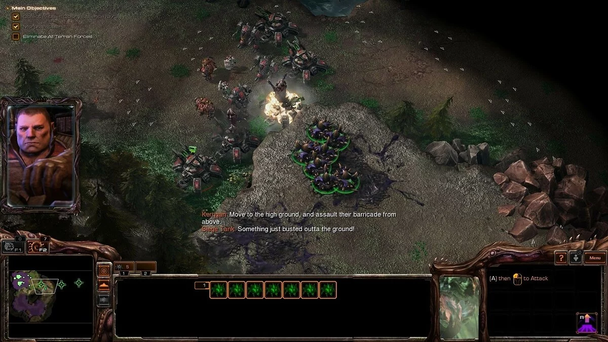 Скриншоты из StarCraft 2: Heart of the Swarm / Картинка 266