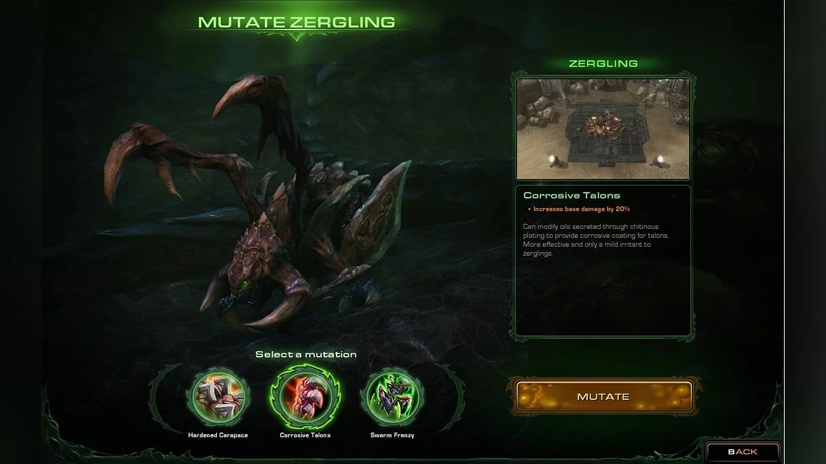 Скриншоты из StarCraft 2: Heart of the Swarm / Картинка 50